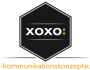 xoxo :kommunikationskonzepte: Logo
